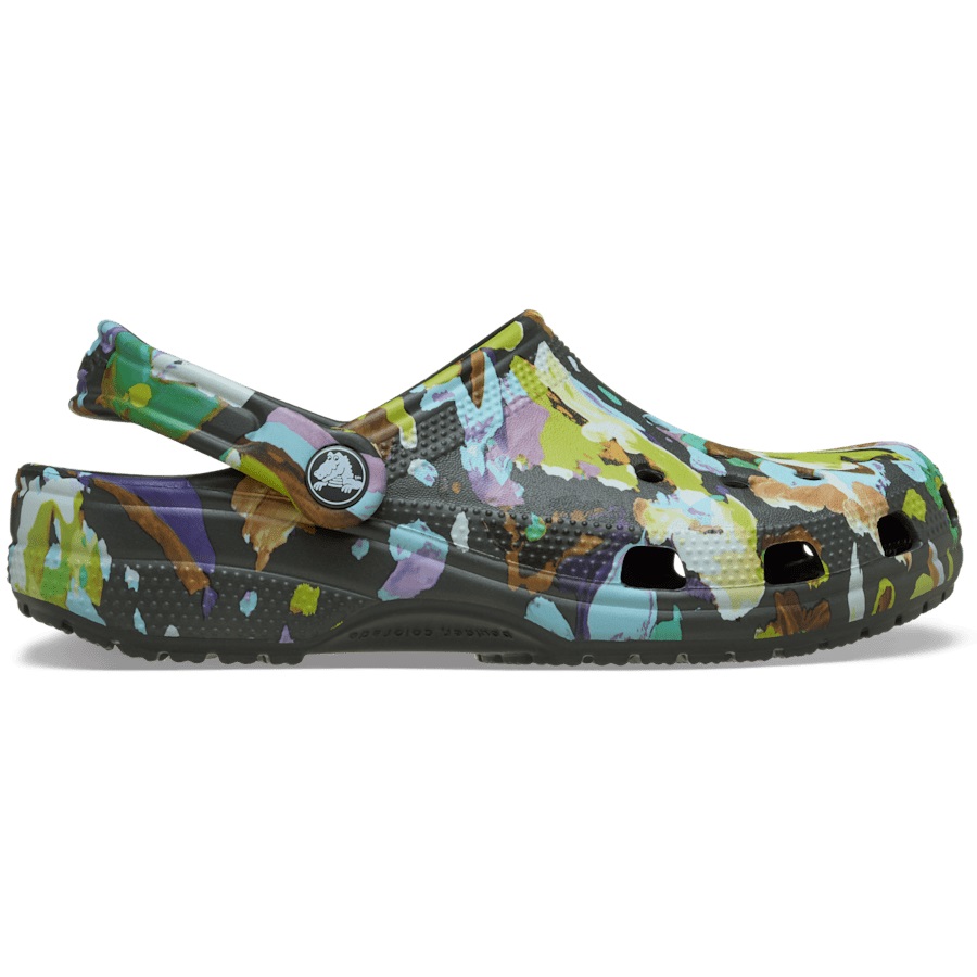 Classic Painted Floral Clog