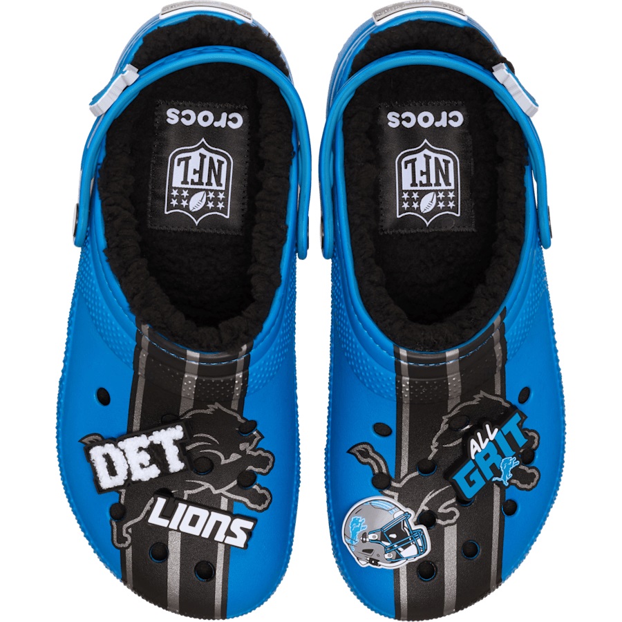 NFL Detroit Lions Classic Lined Clog